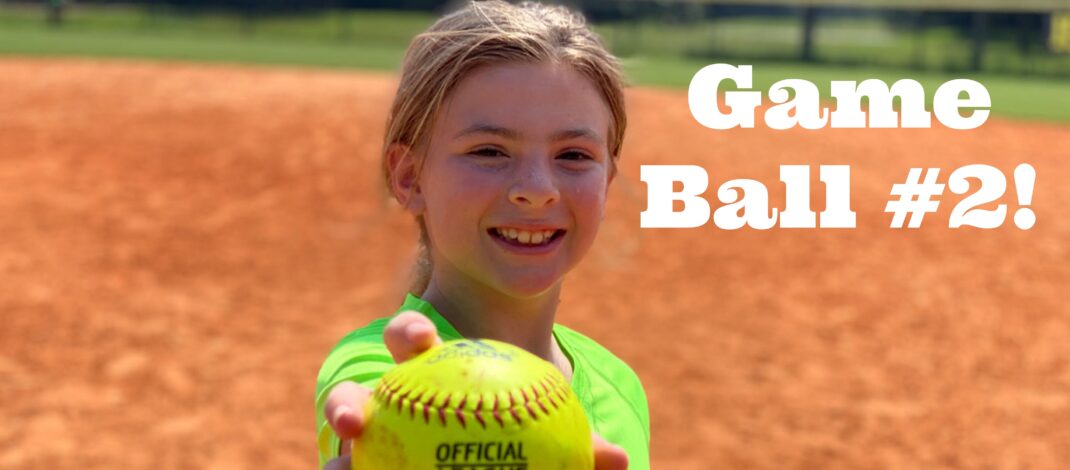 Zoe gets another Game Ball!!!
